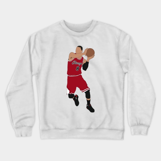 Zach Lavine Dunk Crewneck Sweatshirt by rattraptees